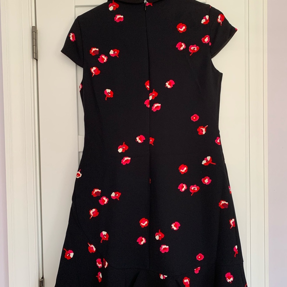 NWT KATE SPADE PETITE FLORALS RUFFLE DRESS - Picture 3 of 6